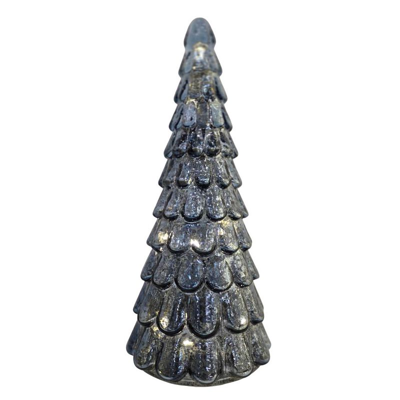 Stellar Haus 24cm Blue Frost Drop Tree image number 0